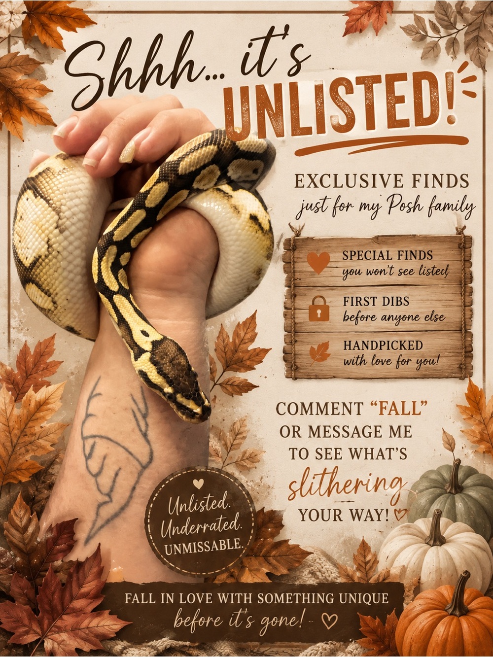 Shhh itās unlisted
